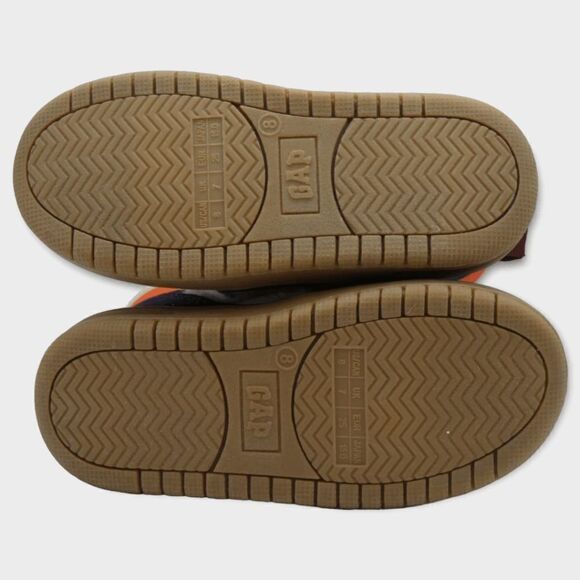 Gap Baby Sherpa Color Block High Top Sneakers Size 8 - Picture 3 of 8